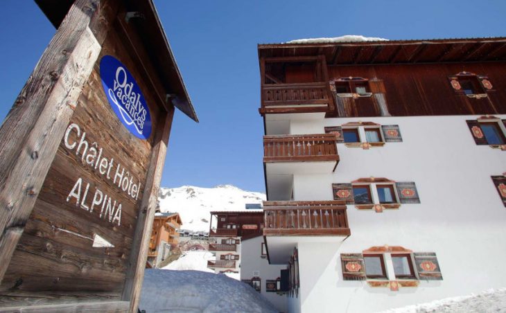 Apart'hotel Le Chalet Alpina,tignes,france.external