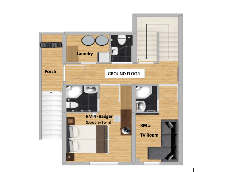 Chalet Herisson La Tania Floor Plan 4