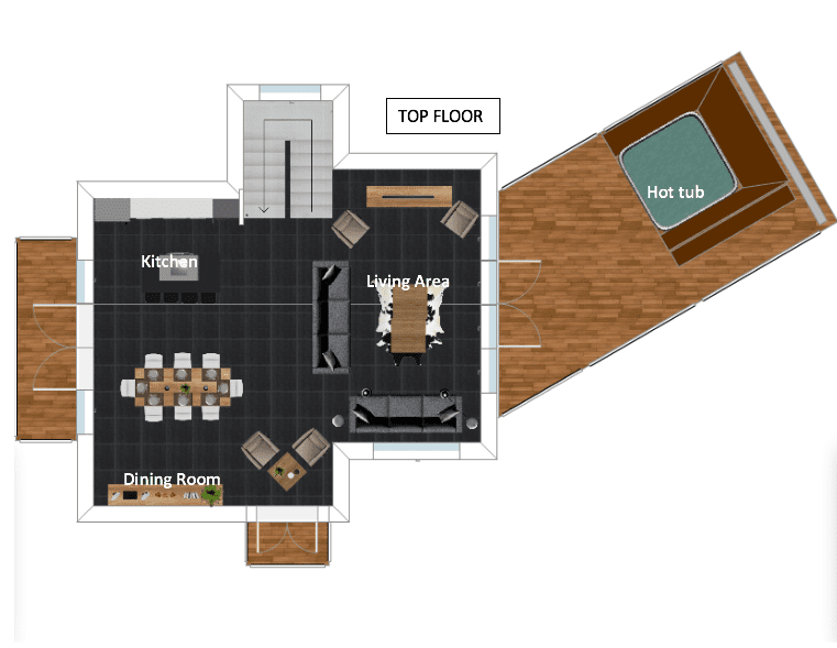 Chalet Herisson La Tania Floor Plan 2