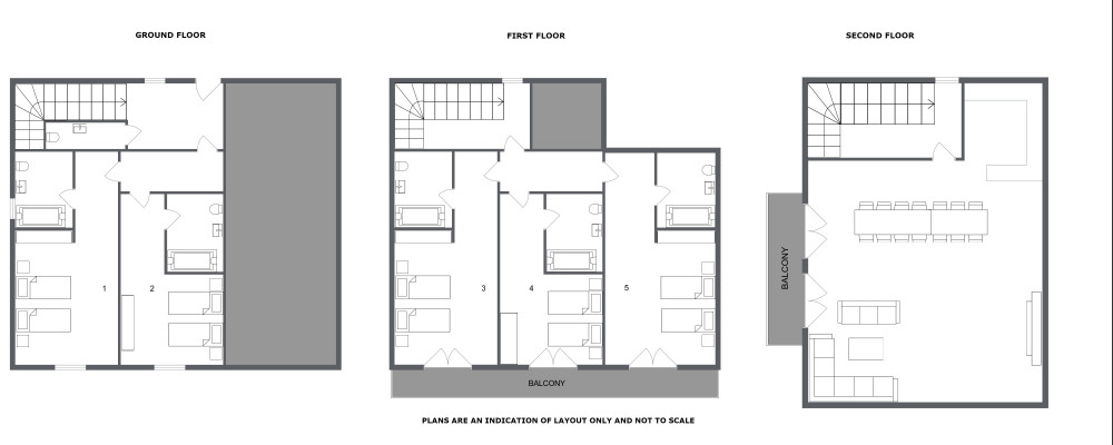 Chalet Azalee Meribel Floor Plan 1