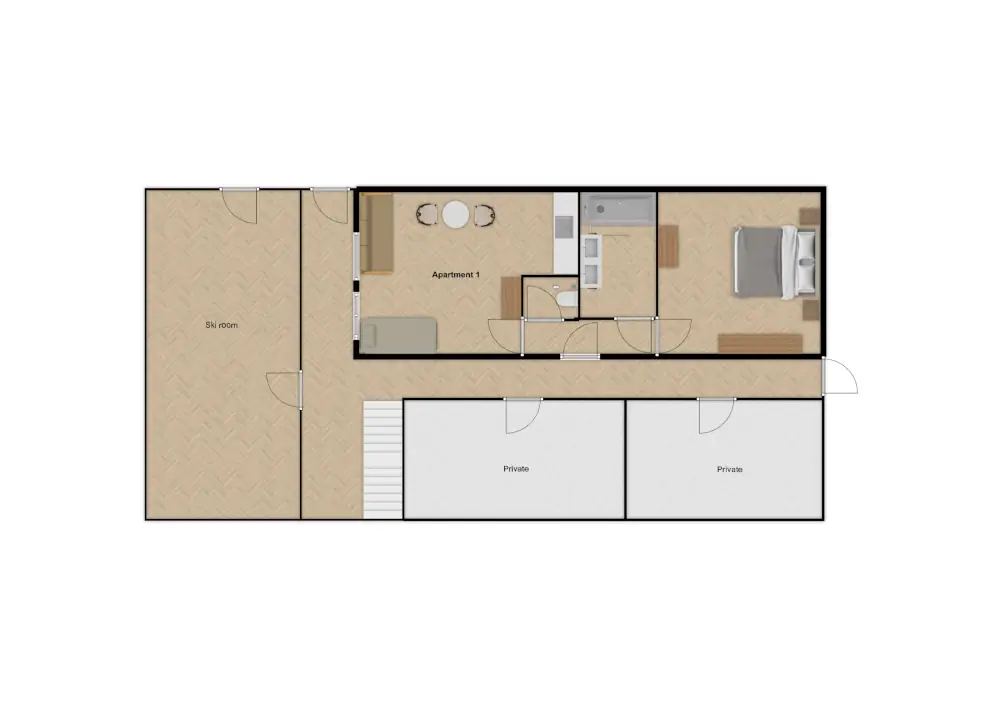 Chalet Christoph St Anton Floor Plan 1