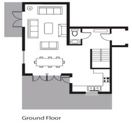 Chalet Davos Val d’Isere Floor Plan 2