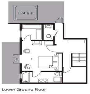 Chalet Davos Val d’Isere Floor Plan 3