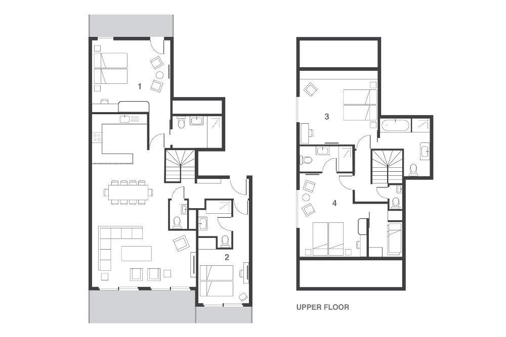 Penthouse Umka Les Arcs Floor Plan 2