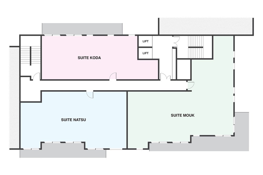 Suite Mouk Les Arcs Floor Plan 1
