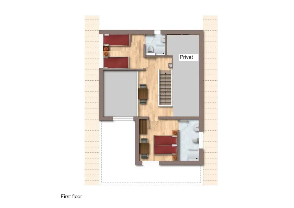 Chalet Christiane St Anton Floor Plan 3