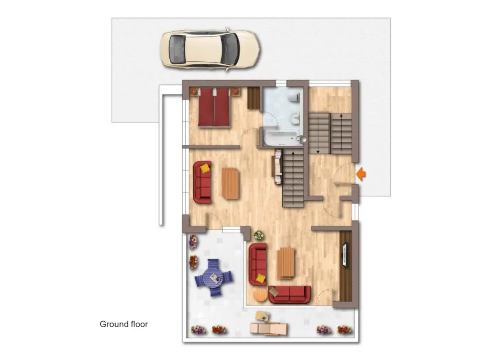 Chalet Christiane St Anton Floor Plan 4