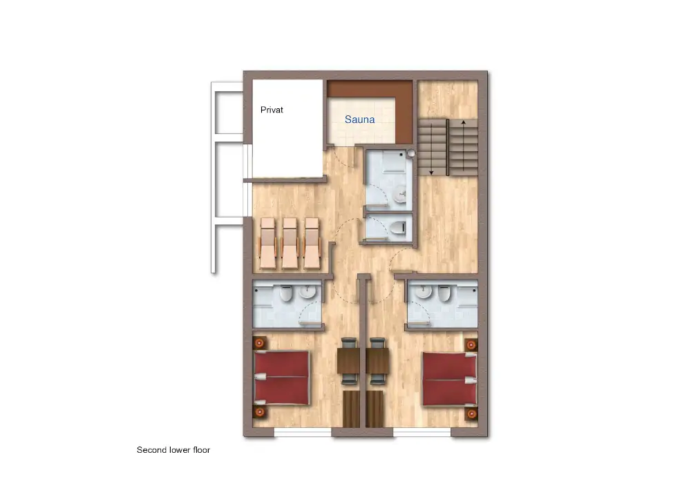 Chalet Christiane St Anton Floor Plan 1