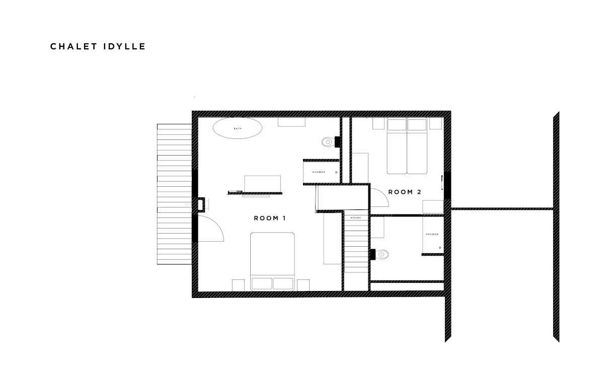 Chalet Idylle La Tania Floor Plan 3