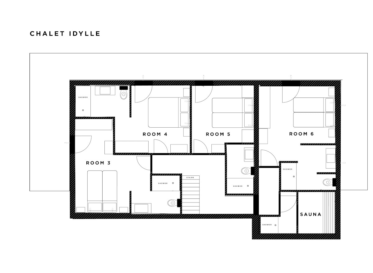 Chalet Idylle La Tania Floor Plan 1