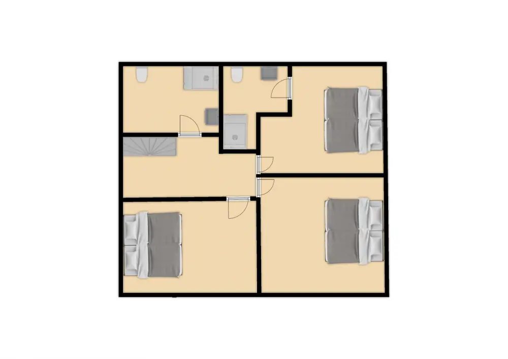 Chalet Le Panicaut Les Menuires Floor Plan 3