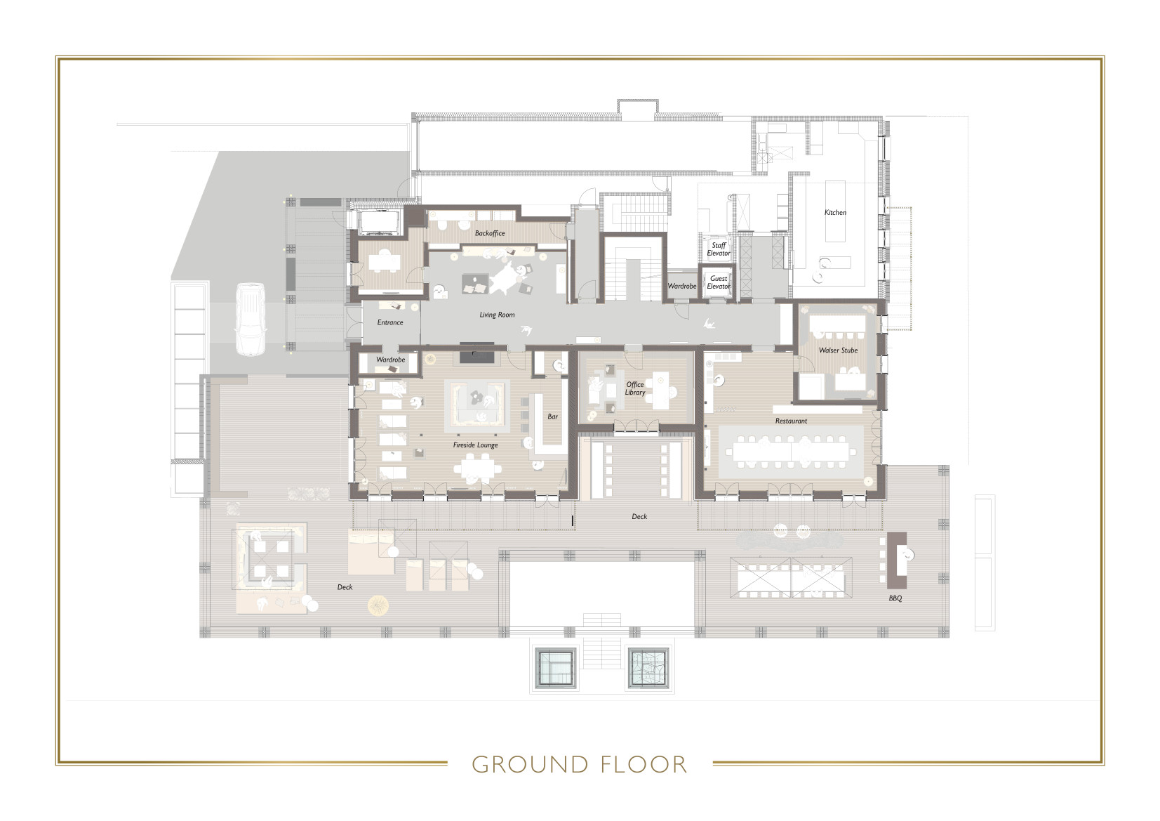 Chalet N Lech Floor Plan 1