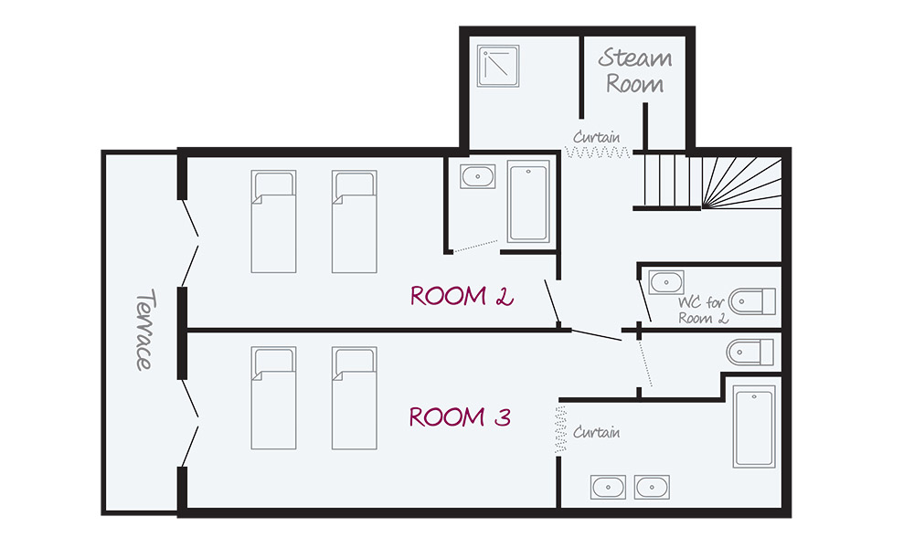 Chalet La Perle Tignes Floor Plan 2