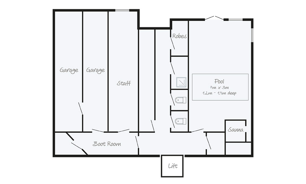 Chalet Les Andes Tignes Floor Plan 3