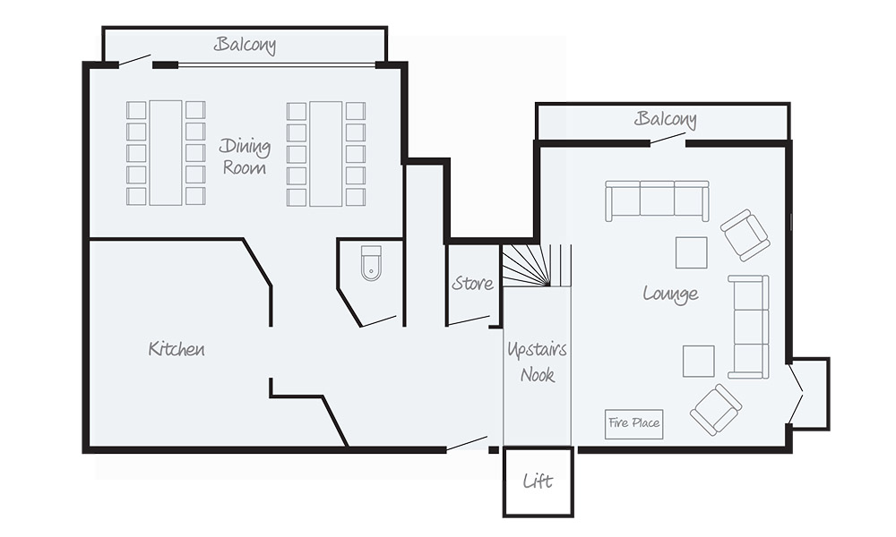 Chalet Les Andes Tignes Floor Plan 4