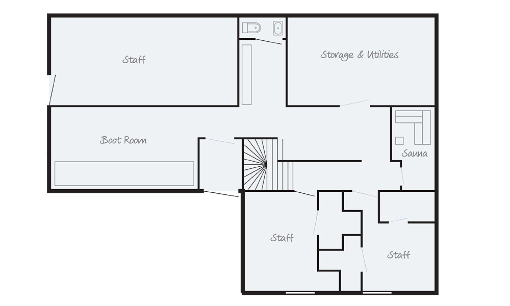 Chalet Neve Reberty 2000 Floor Plan 2