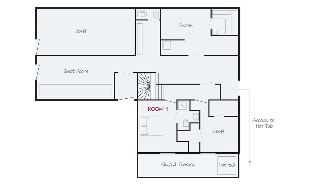 Chalet Sapin Reberty 2000 Floor Plan 2