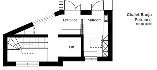 Chalet Banja Zermatt Floor Plan 3