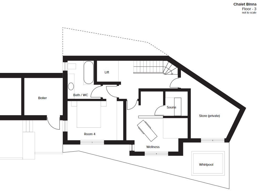 Chalet Binna Zermatt Floor Plan 4