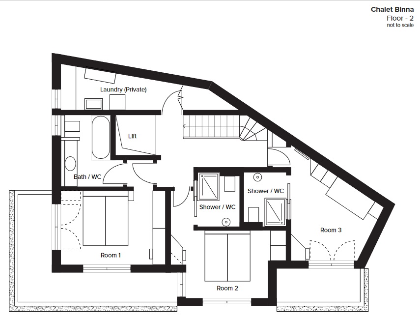 Chalet Binna Zermatt Floor Plan 1