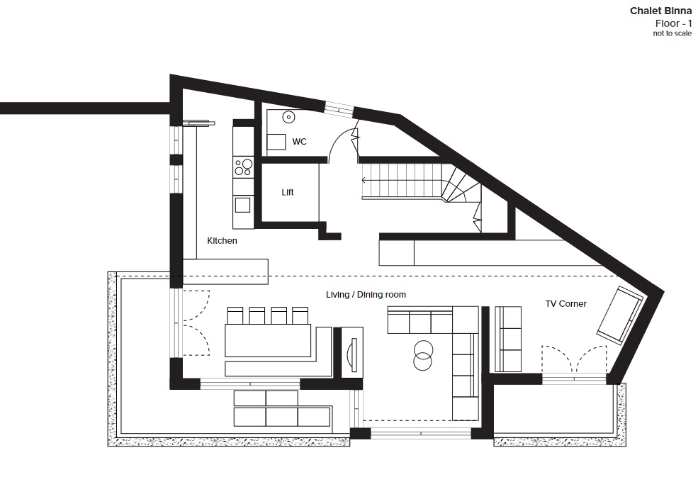Chalet Binna Zermatt Floor Plan 2