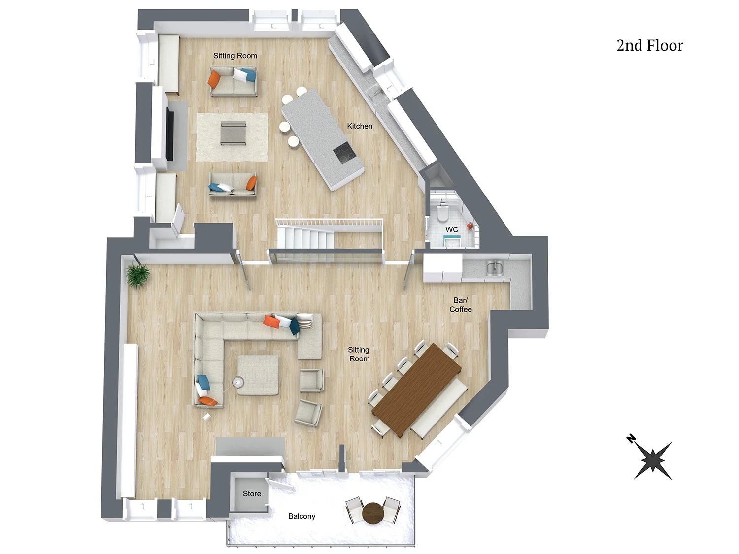 Chalet Blackcomb Val d’Isere Floor Plan 3