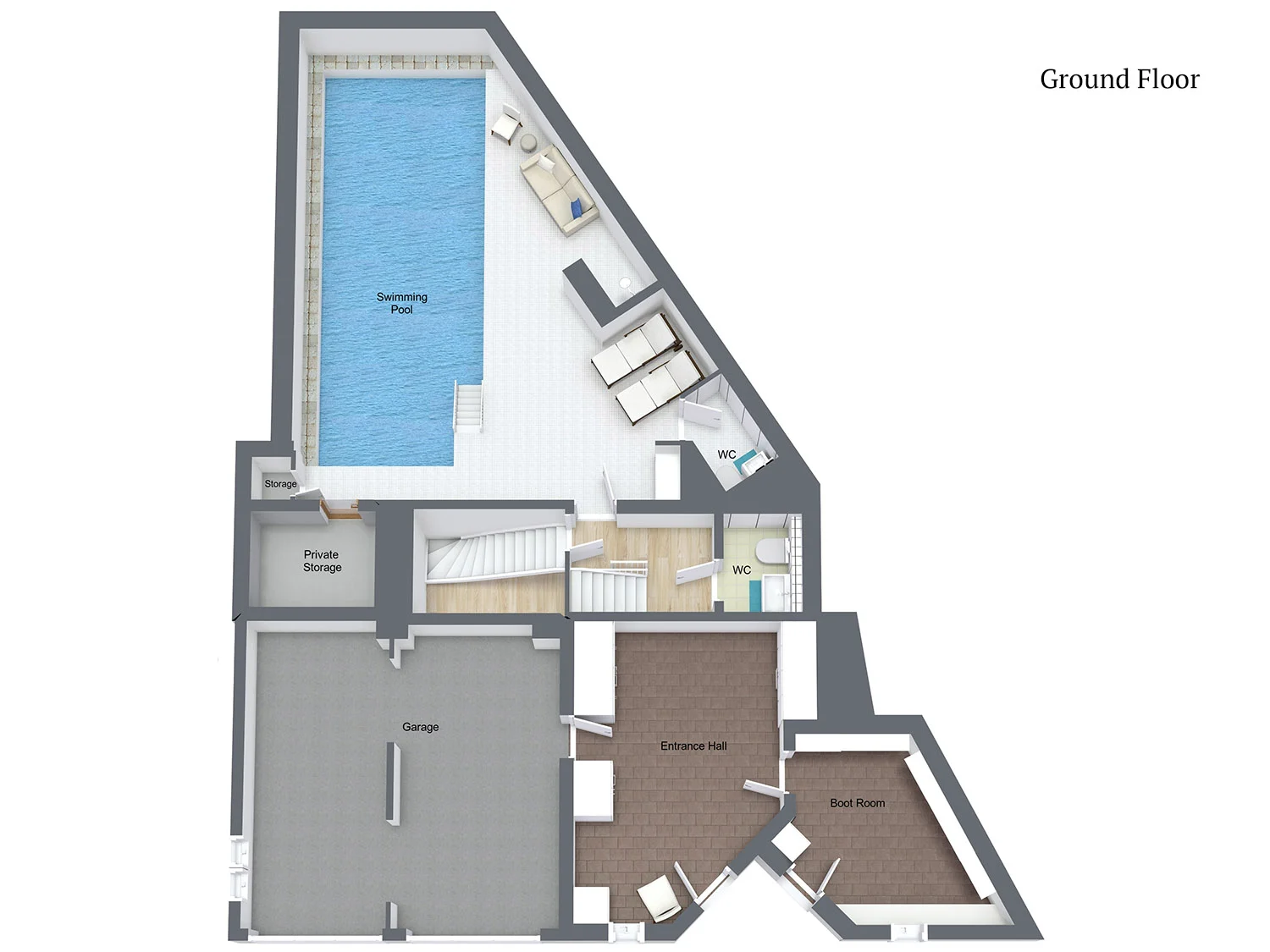 Chalet Blackcomb Val d’Isere Floor Plan 2