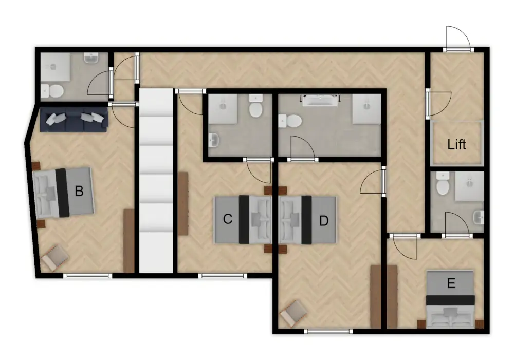 Chalet Nimbus St Anton Floor Plan 2