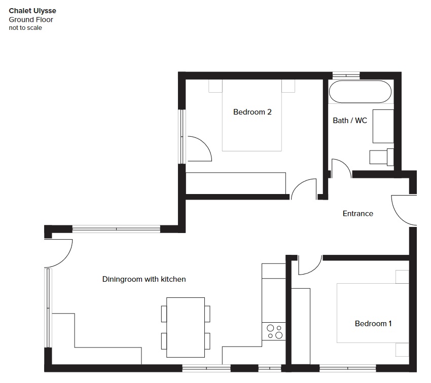 Chalet Ulysse Zermatt Floor Plan 2