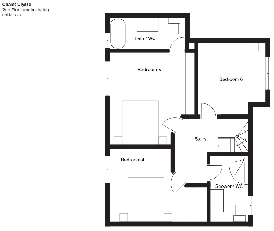 Chalet Ulysse Zermatt Floor Plan 3