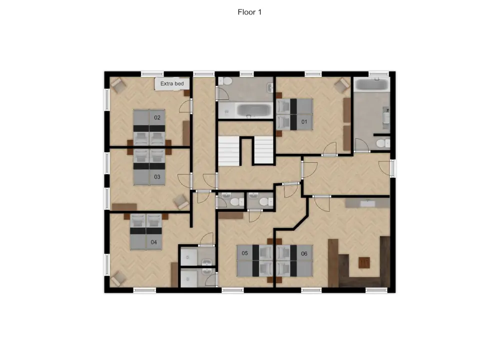 Chalet Levett St Anton Floor Plan 2