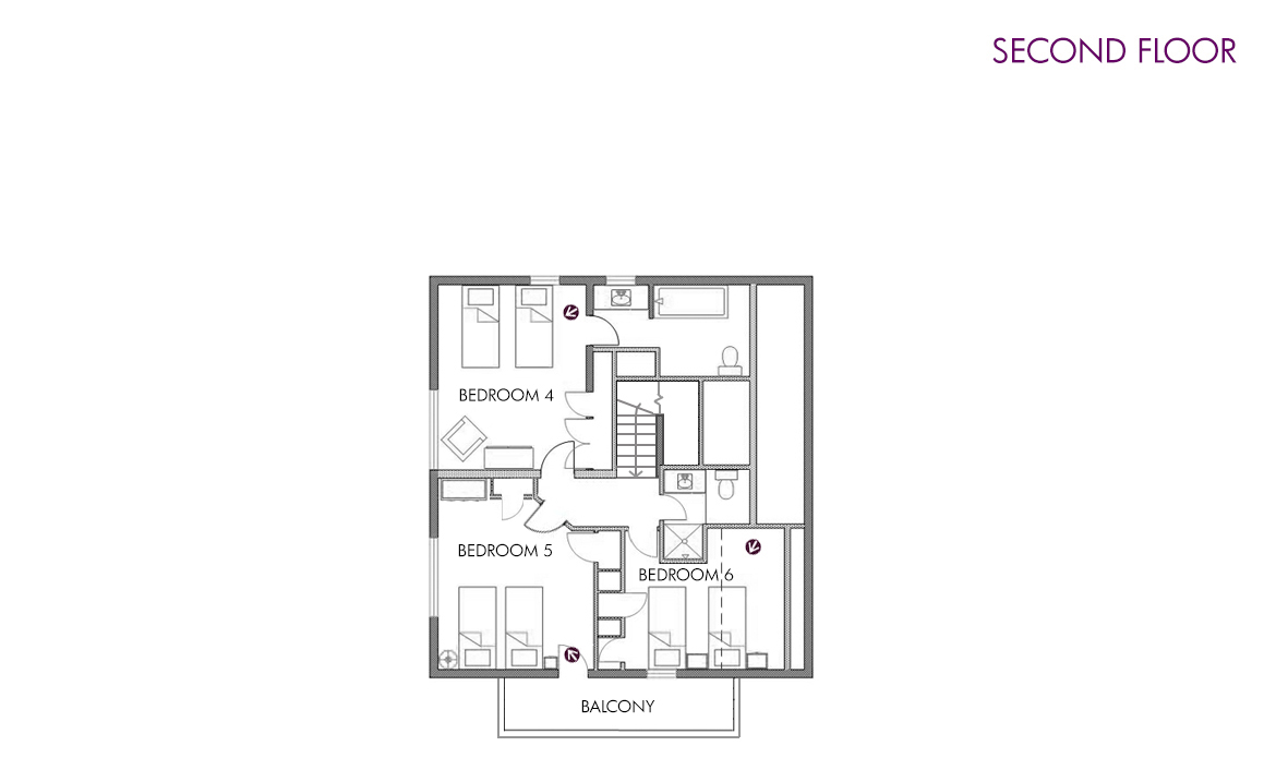 Chalet Foinsbois Meribel Floor Plan 4