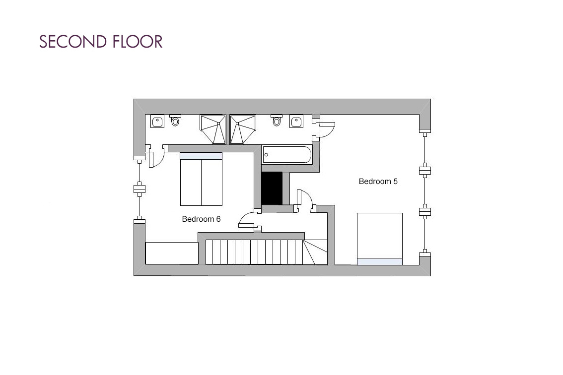 Chalet Genepy Val d’Isere Floor Plan 3