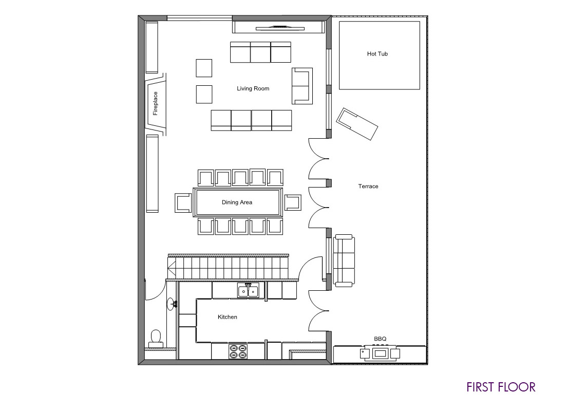 Chalet Inoko Val d’Isere Floor Plan 3