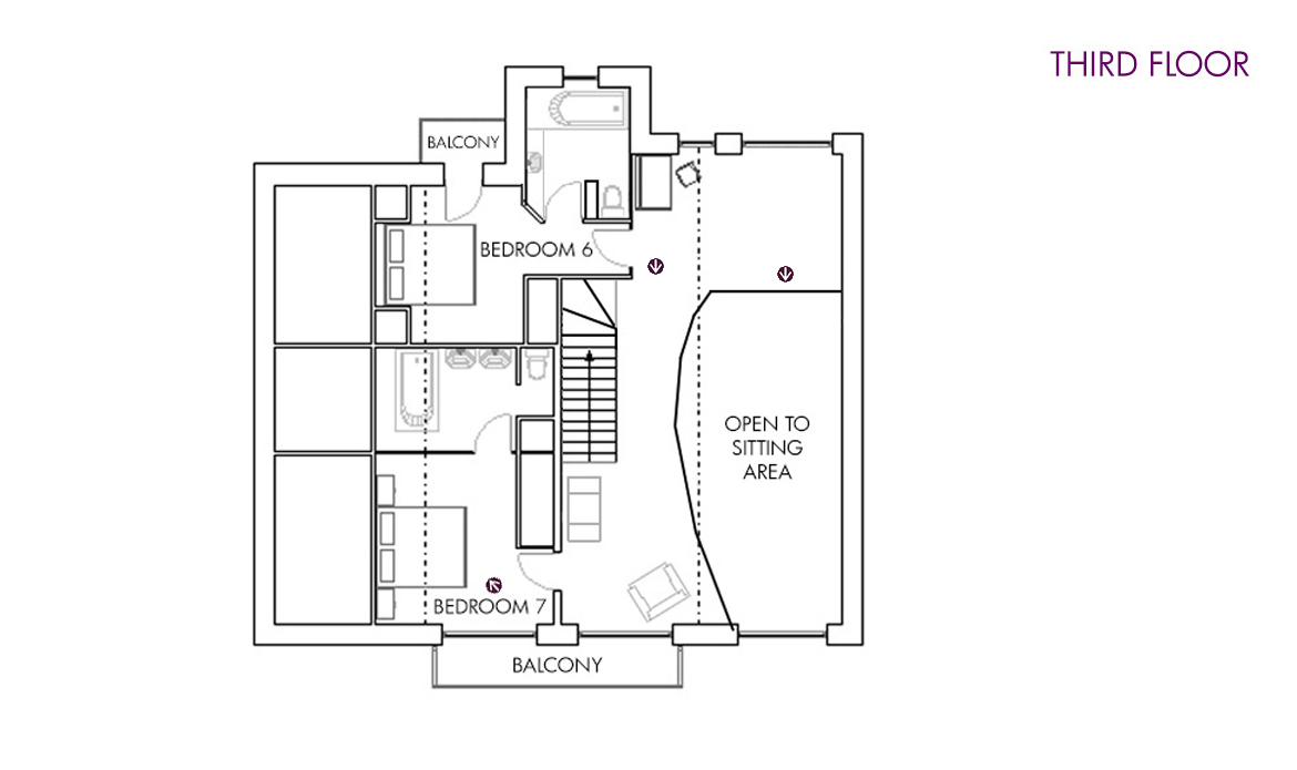 Chalet Lapin Blanc Meribel Floor Plan 3