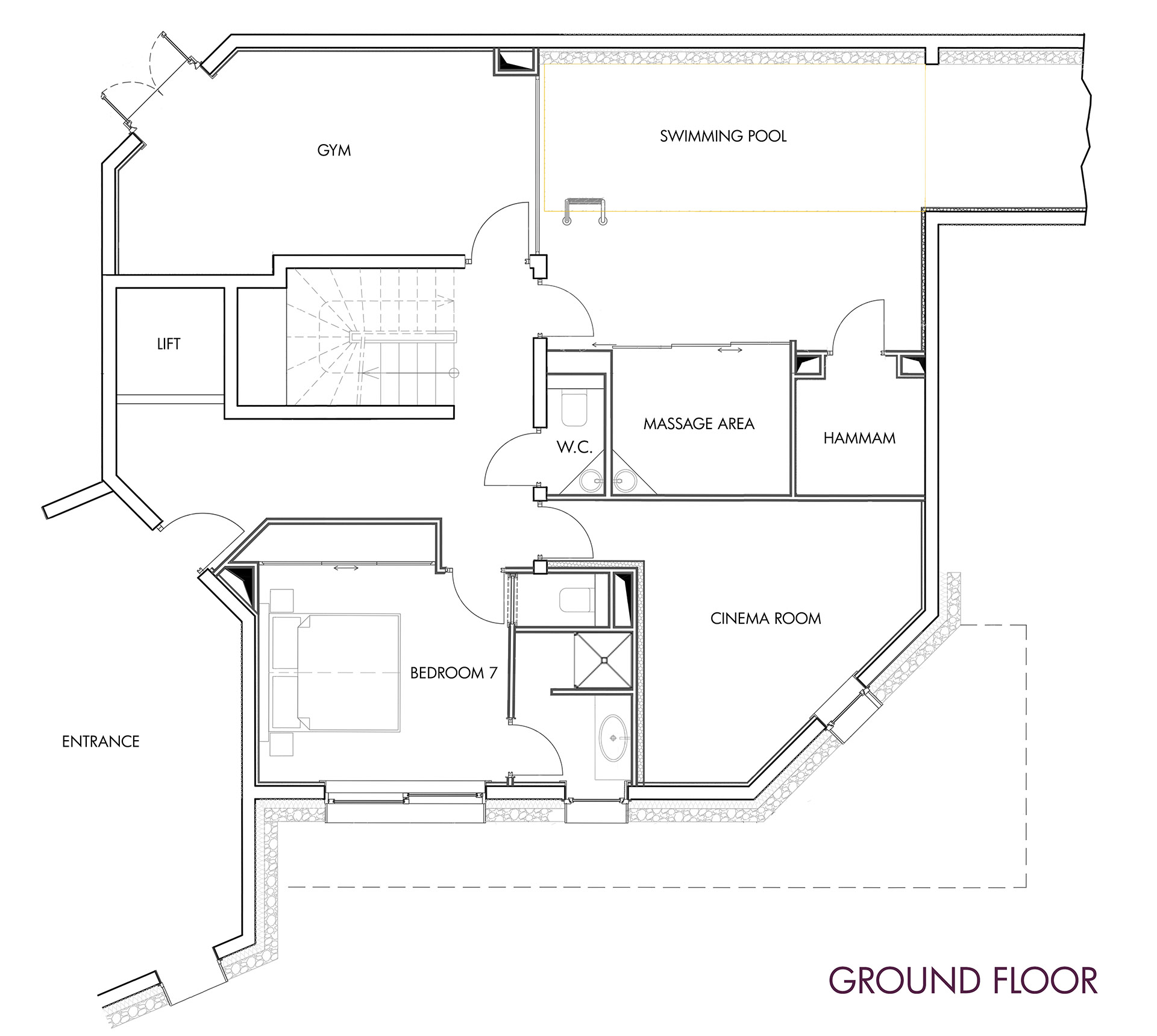 Chalet Machapuchare Val d’Isere Floor Plan 3