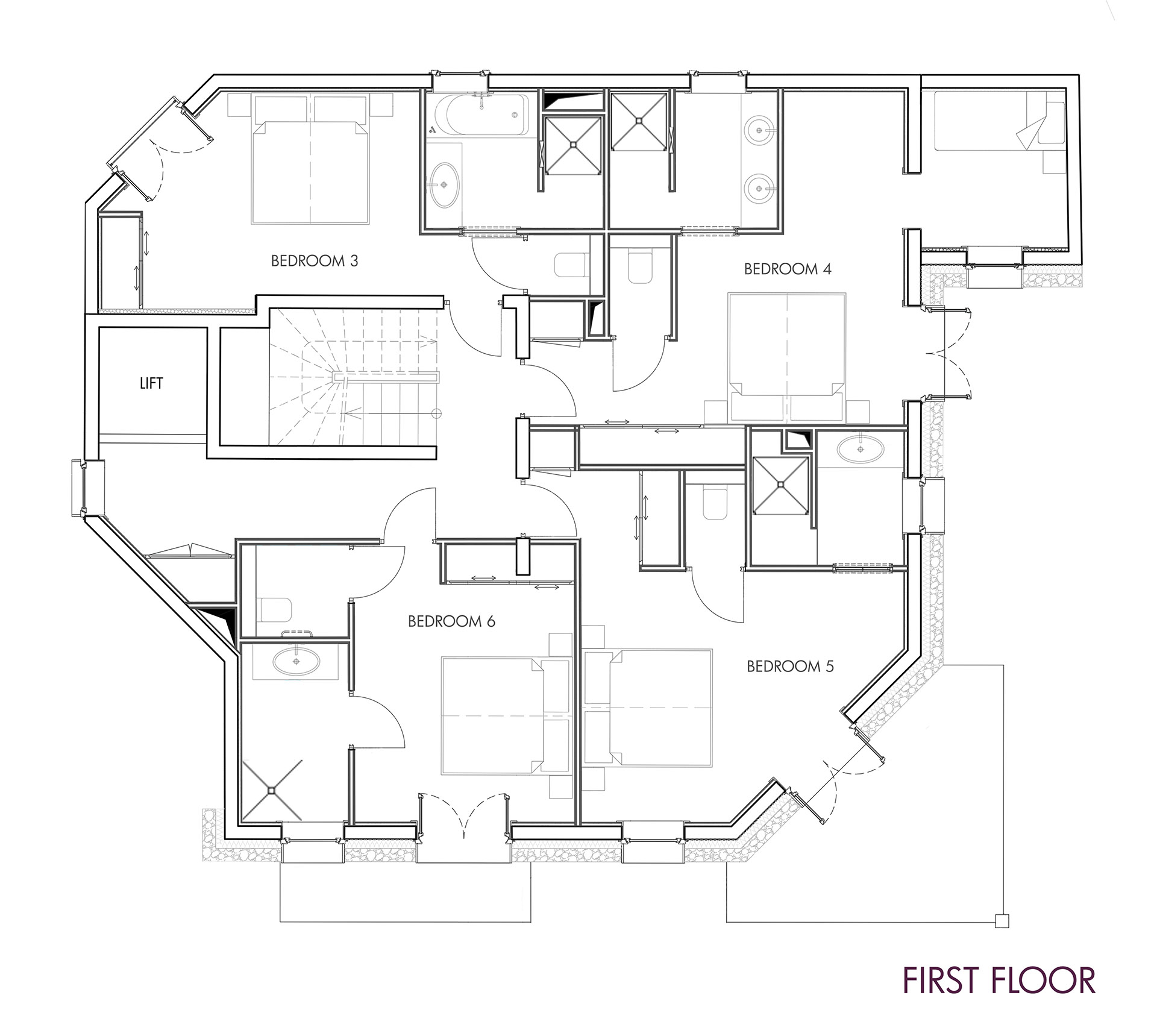 Chalet Machapuchare Val d’Isere Floor Plan 2