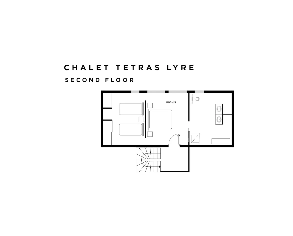 Chalet Tetras Lyre Les Arcs Floor Plan 2
