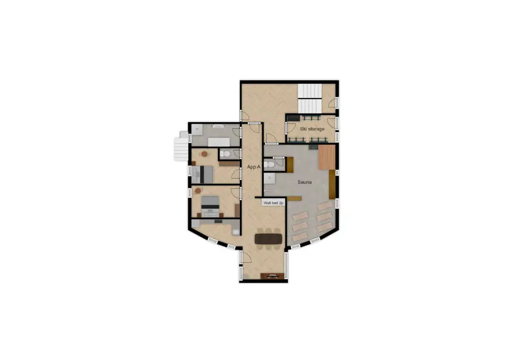 Chalet Elfriede Serfaus Floor Plan 4