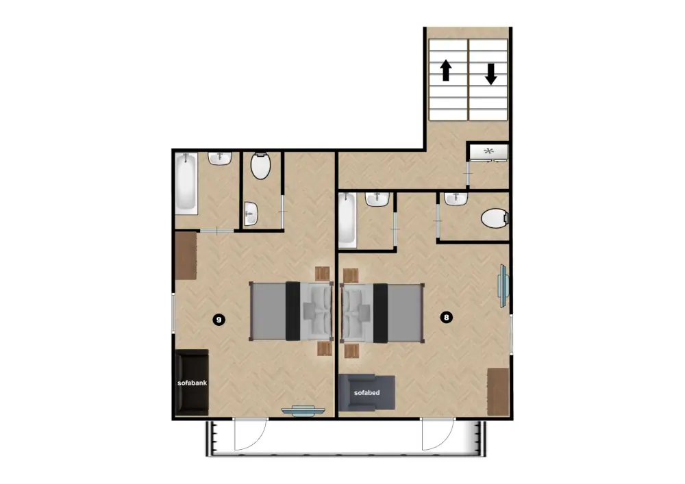 Chalet Kelle Serfaus Floor Plan 2