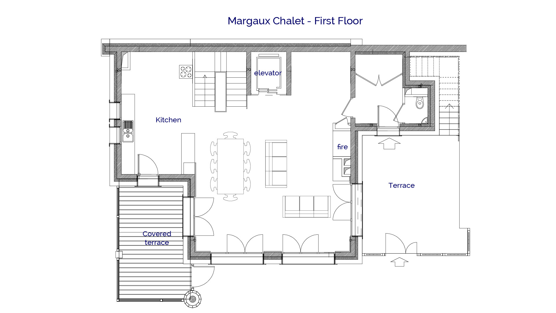 Chalet Margaux Ste-Foy-Tarentaise Floor Plan 1