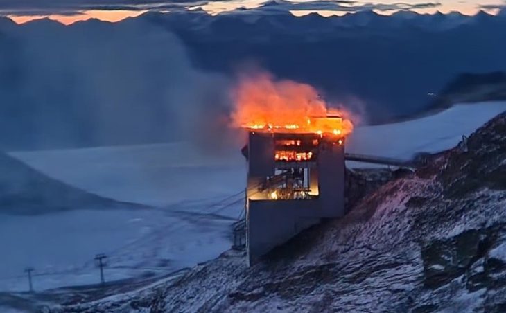€17m infamous Swiss ski restaurant destroyed by fire