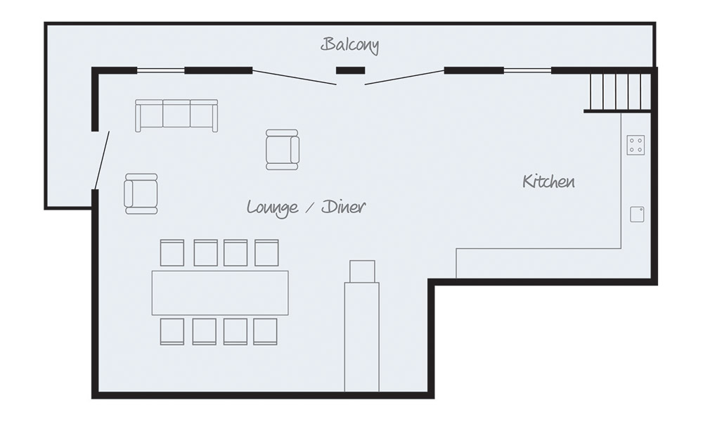 Chalet Kitz Tignes Floor Plan 3