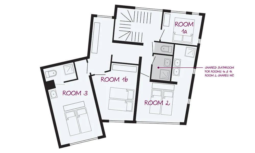 Chalet Raoul Tignes Floor Plan 2