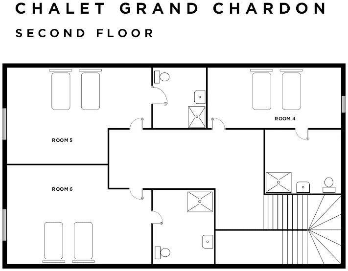 Chalet Grand Chardon La Plagne Floor Plan 1