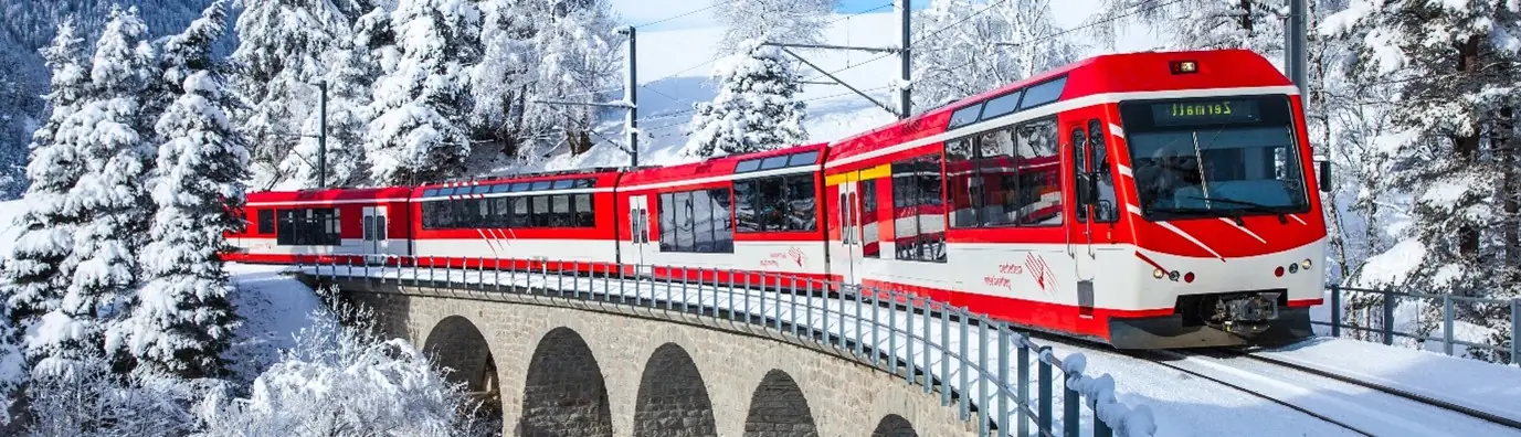 Green Eco-Friendly Sustainable Ski Holidays_Train