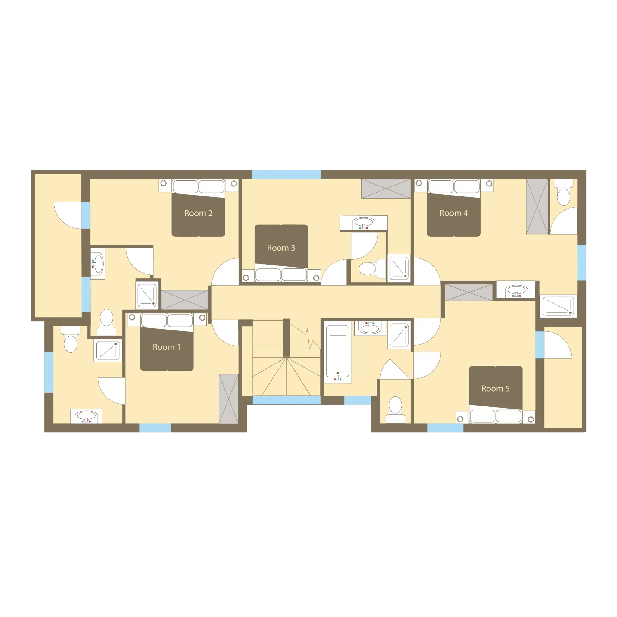 Forest Lodge Morzine Floor Plan 2