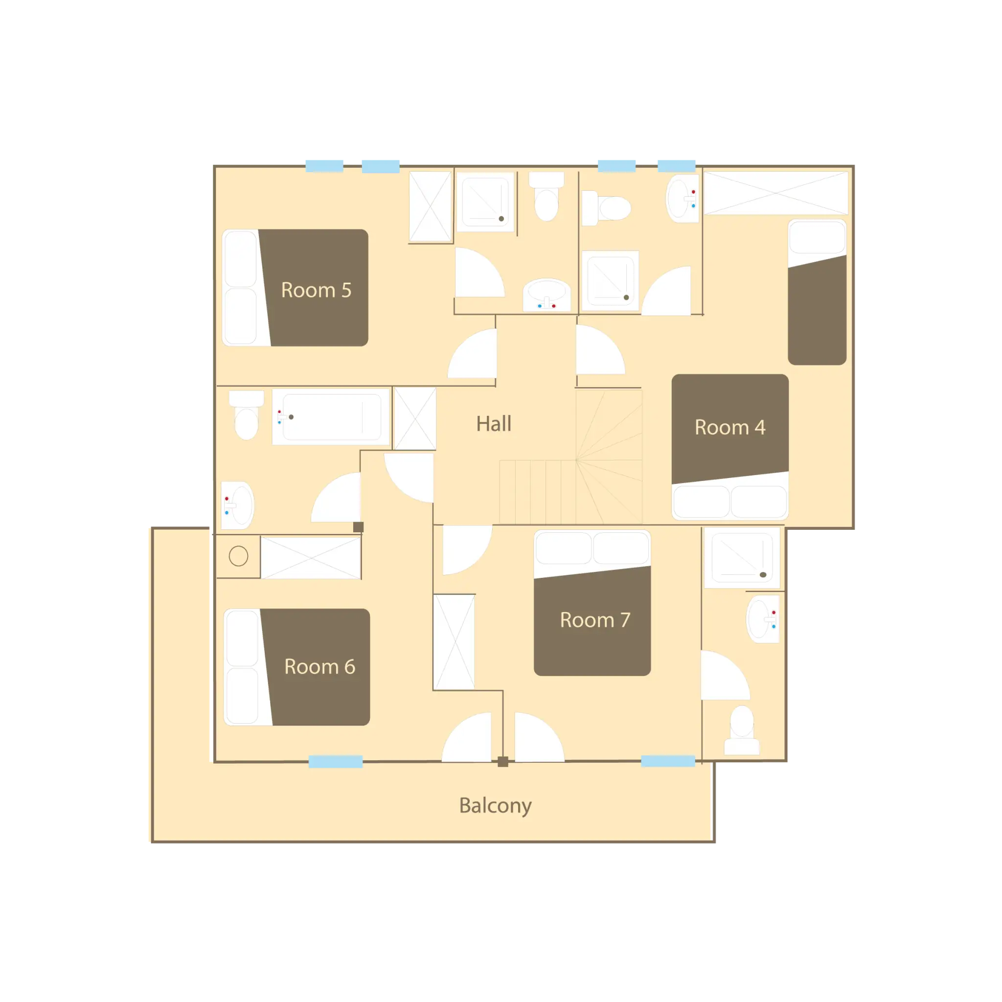 Himalaya Lodge Morzine Floor Plan 2