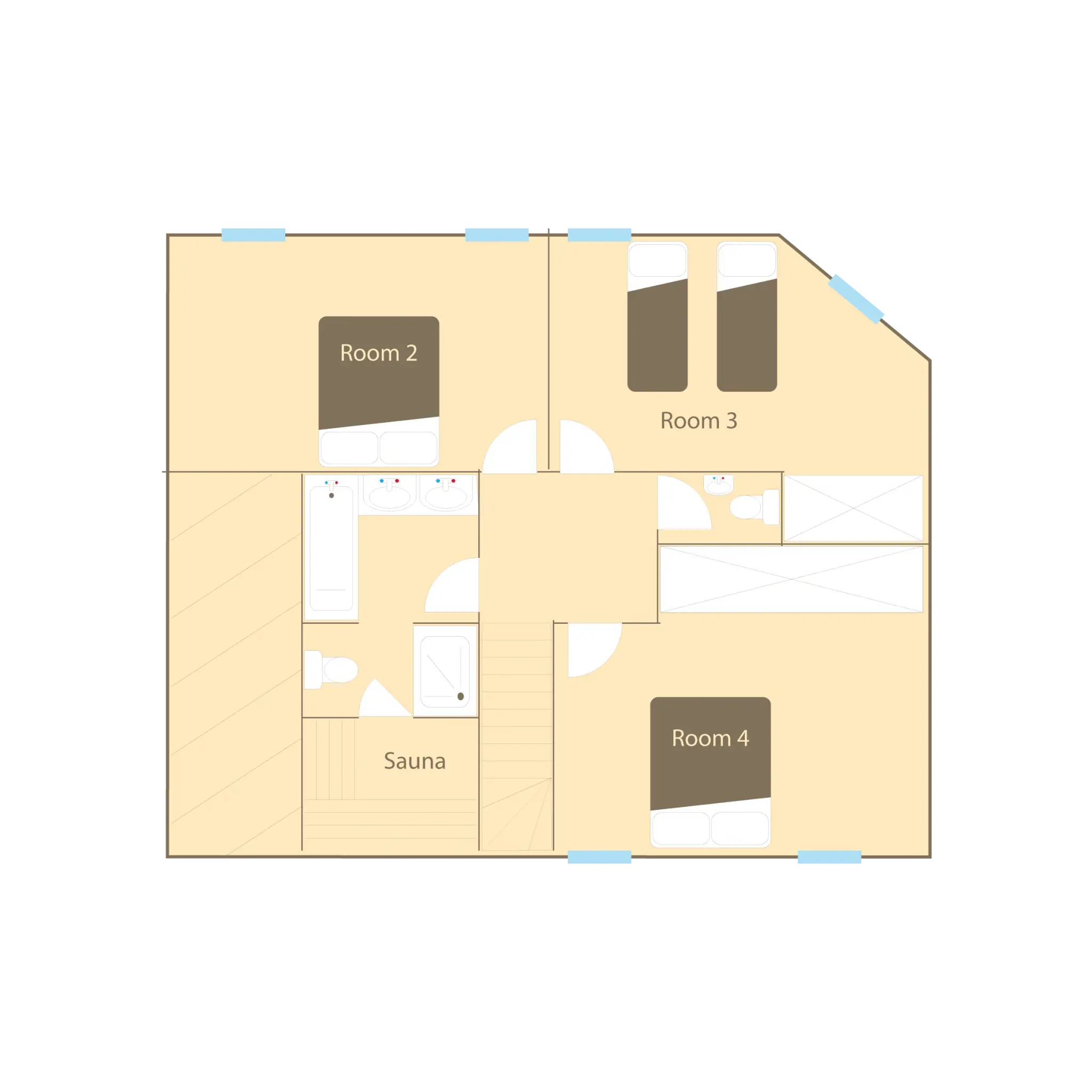 Chalet Imperial Morzine Floor Plan 1