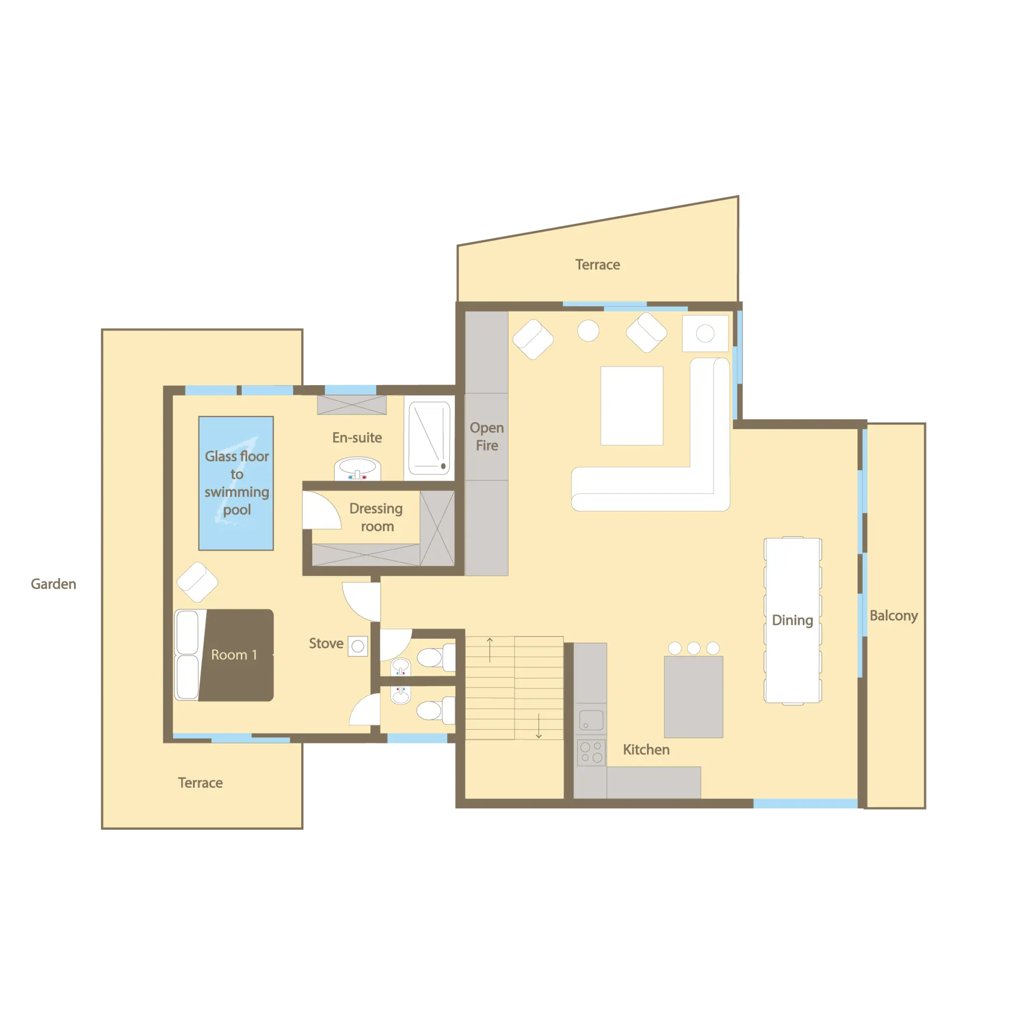 Chalet Valambrun Les Gets Floor Plan 2